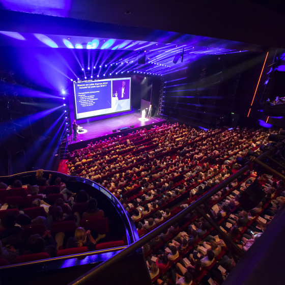 Flexibele plug & play audiovisuele technologie licht geluid event  