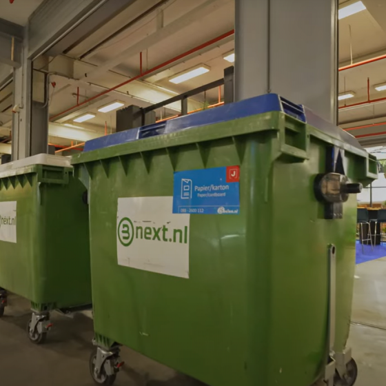 Mobiele milieustraten hallen Bnext