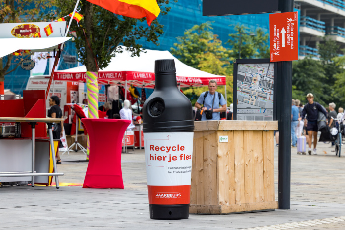 La Vuelta bij Jaarbeurs - duurzaam event Sprinting towards sustainability