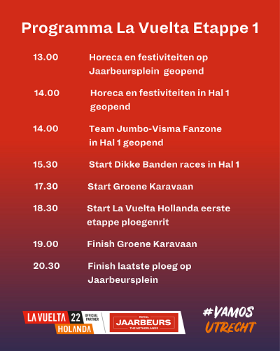 la vuelta bij Jaarbeurs - programma